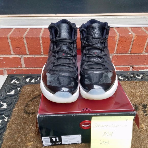 Air Jordan Retro 11s 72-10 Size 11